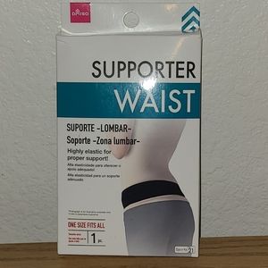 Black Waist Support for Exercise